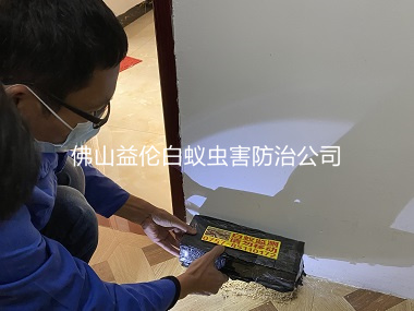 龙江小区防治白蚁工程